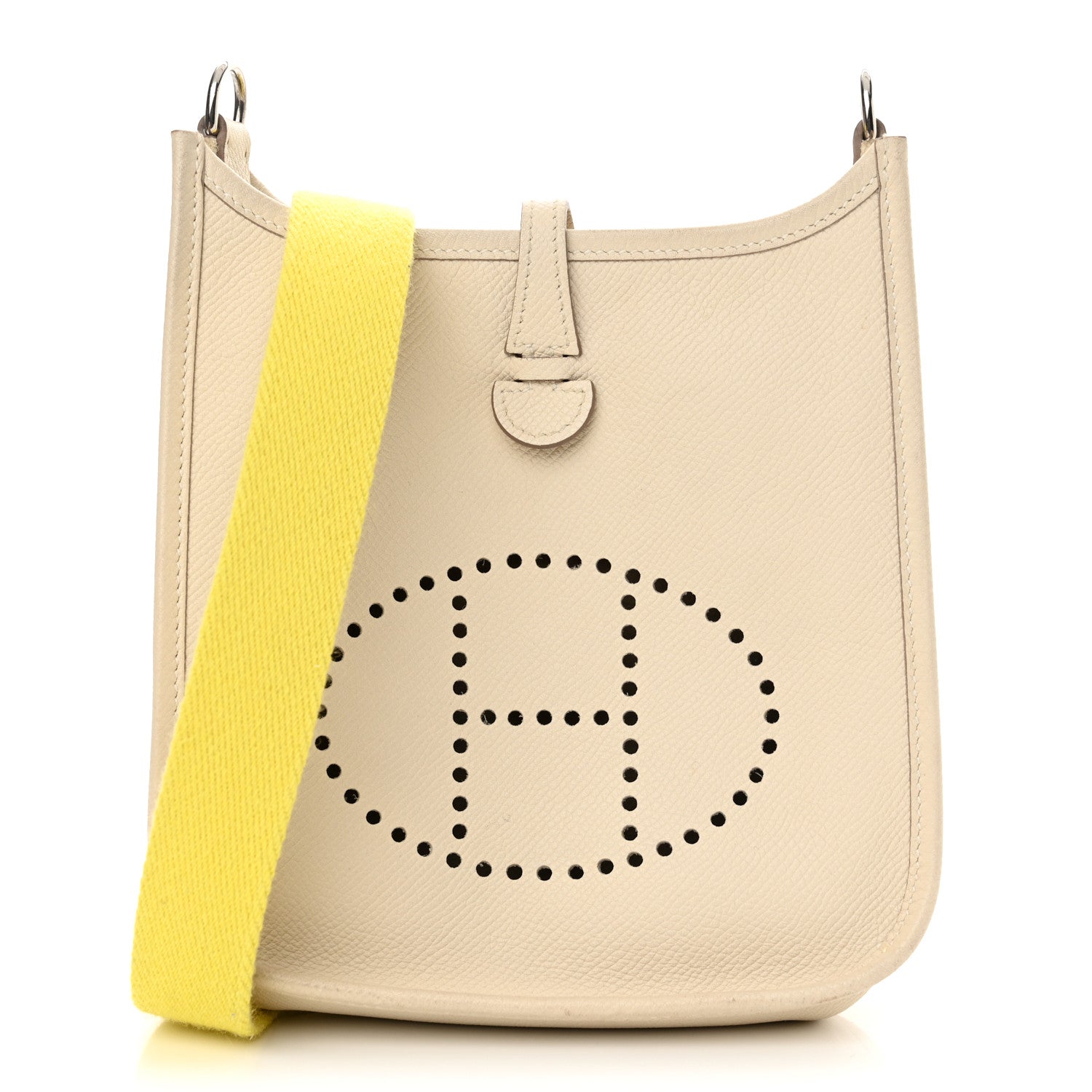 Hermes Epsom Amazone Evelyne TPM Craie Lime 1 of 13