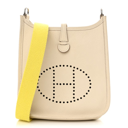 Hermes Epsom Amazone Evelyne TPM Craie Lime 1 of 13