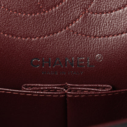 Chanel Aged Calfskin Chevron Quilted 2.55 Reissue 225 Flap So Black 7 of 12