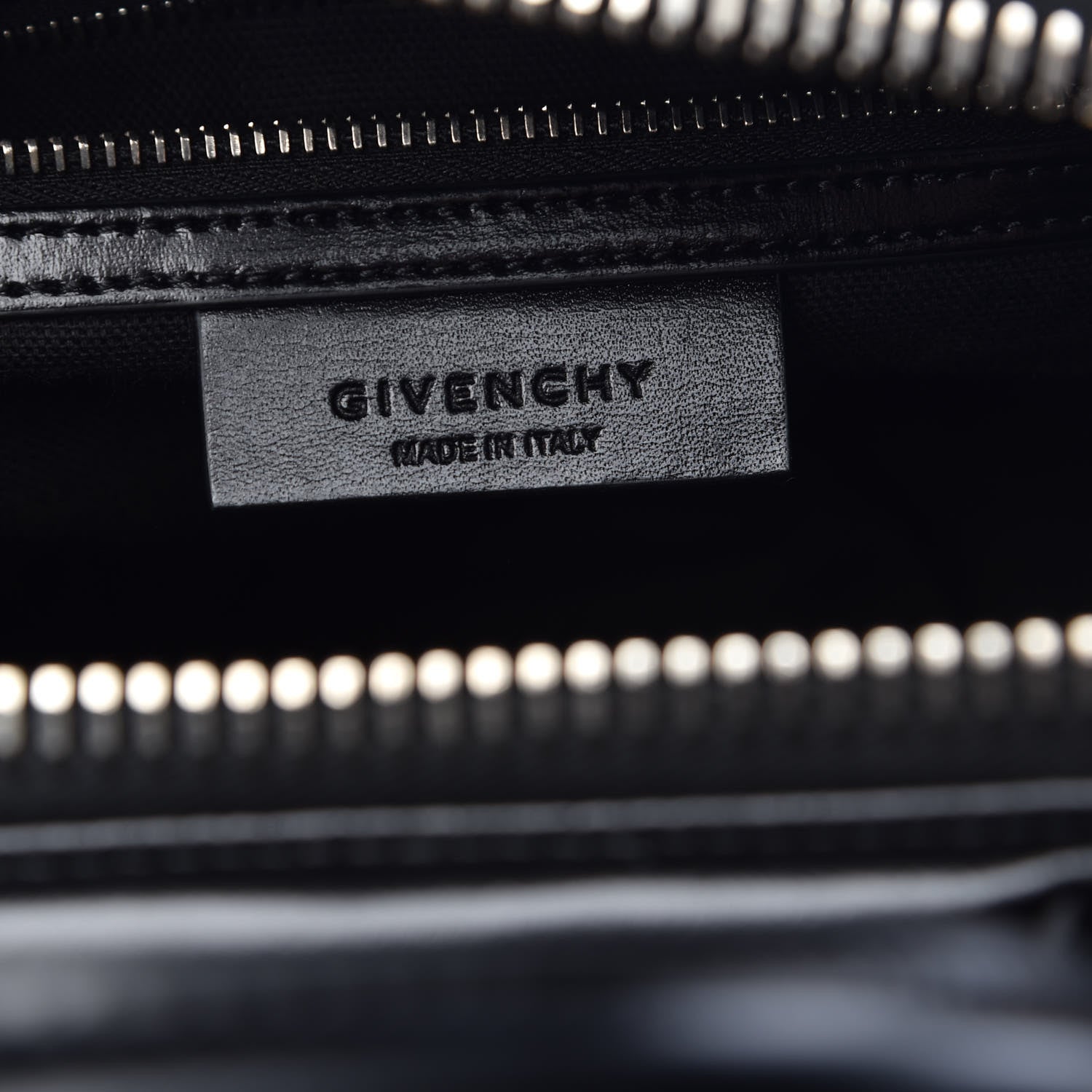 Givenchy Shiny Lord Calfskin Small Antigona Black 6 of 8