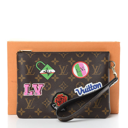 Louis Vuitton Monogram Travel Stickers City Pouch 8 of 8