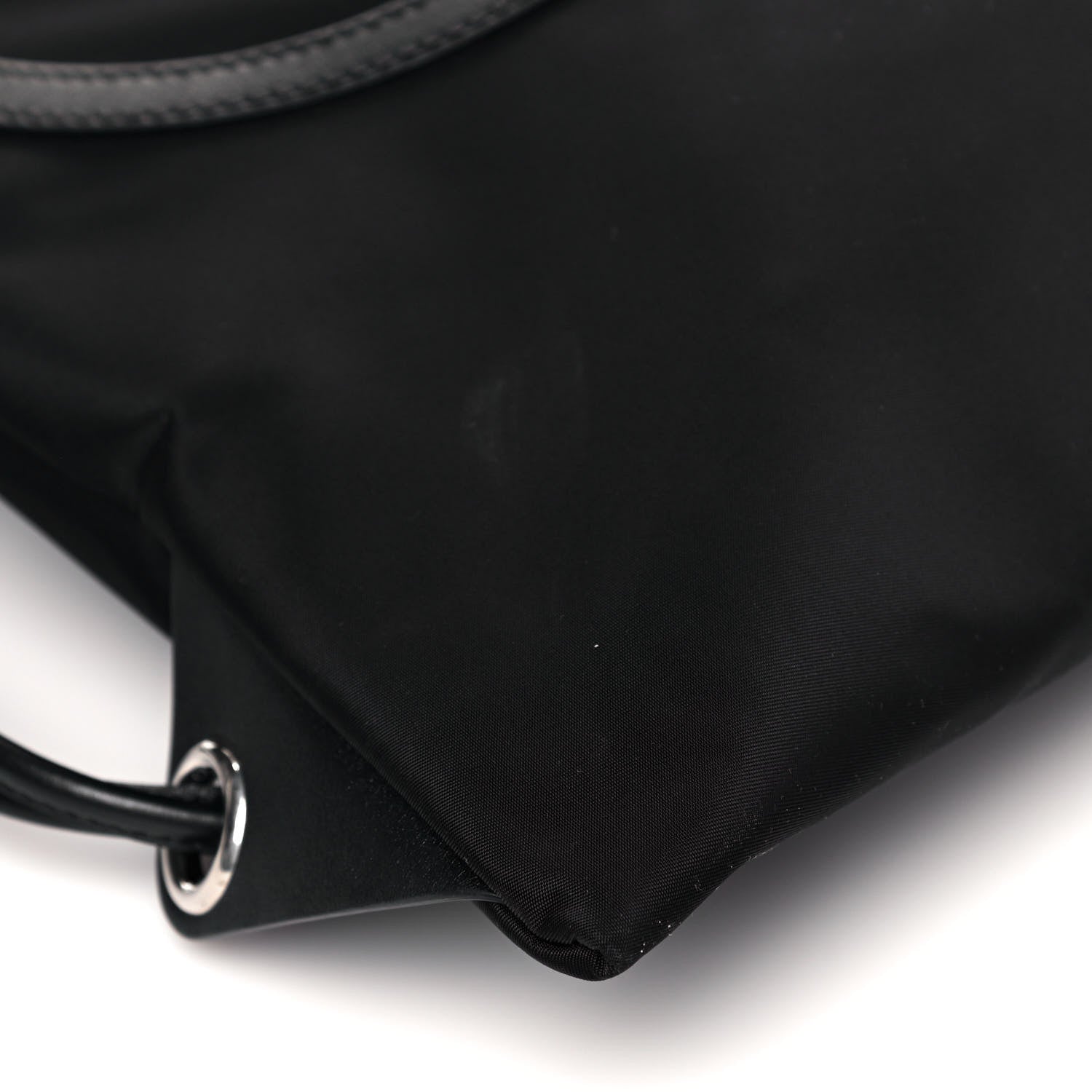 Valentino Garavani Nylon VLogo Drawstring Backpack Black 7 of 12