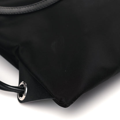 Valentino Garavani Nylon VLogo Drawstring Backpack Black 7 of 12