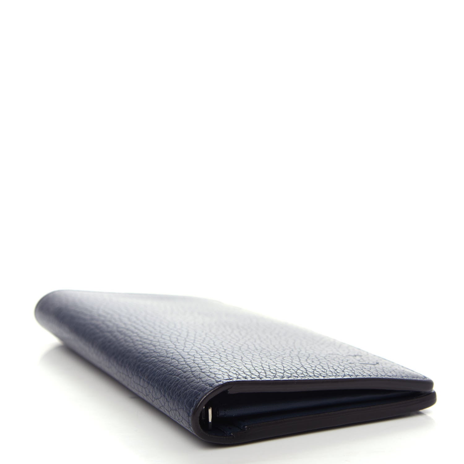 Louis Vuitton Taurillon Brazza Wallet Marine 4 of 8