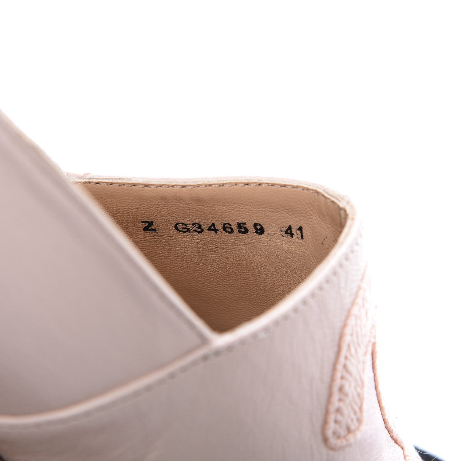 Chanel Lambskin Suede CC Espadrille Wedges 41 Beige Black 7 of 10