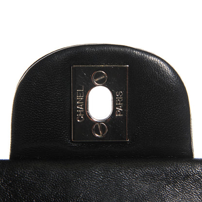 Chanel Lambskin Quilted East West Flap Black 6 of 8