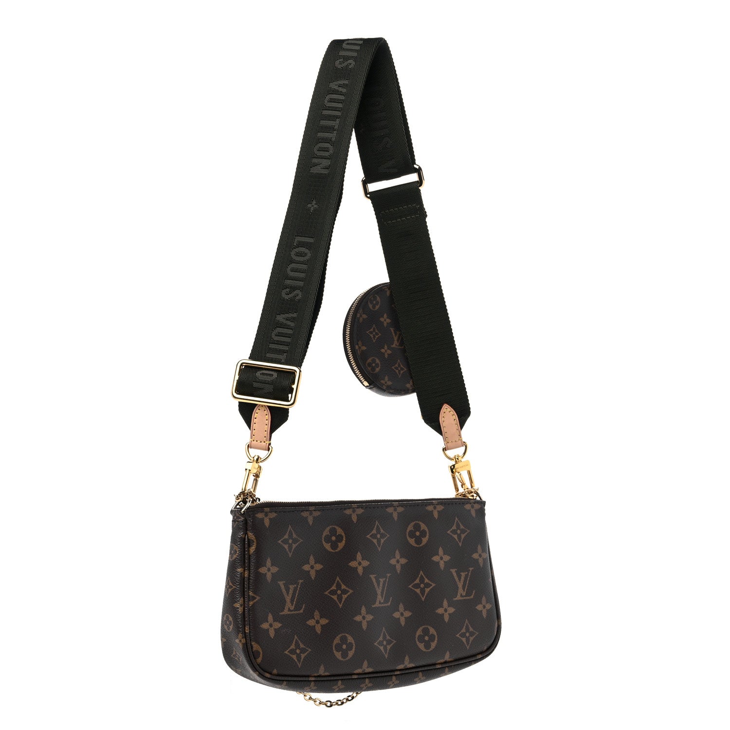 Louis Vuitton Monogram Multi Pochette Accessories Kaki 3 of 16