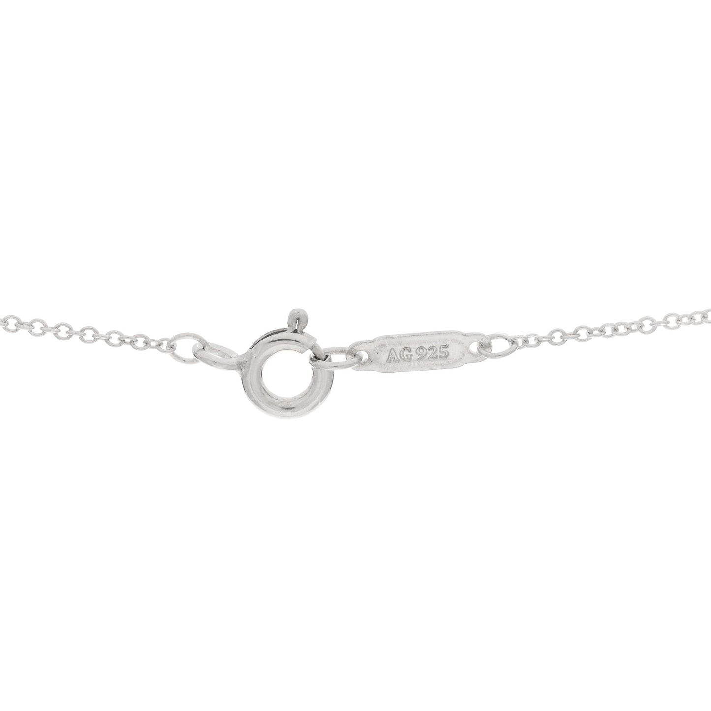 Sterling Silver Twist Knot Pendant Necklace