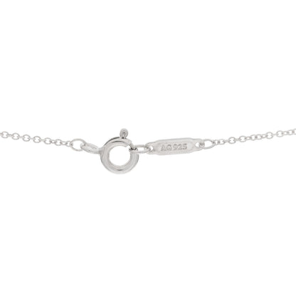 Tiffany Sterling Silver Twist Knot Pendant Necklace 4 of 5