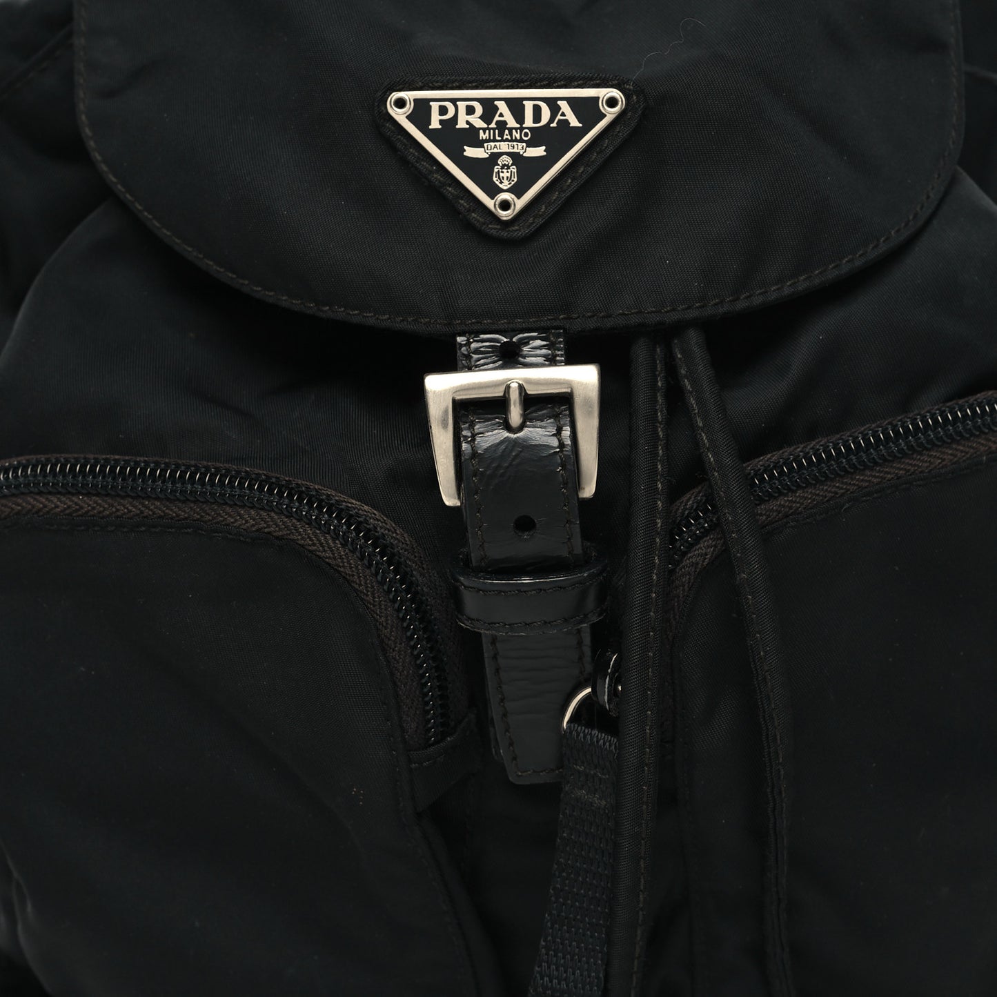 Nylon Vela Small Backpack Black