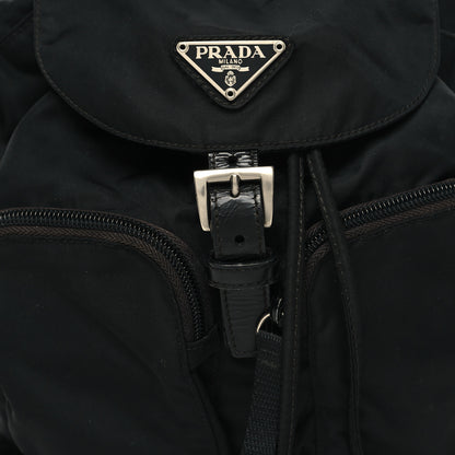 Prada Nylon Vela Small Backpack Black 7 of 10