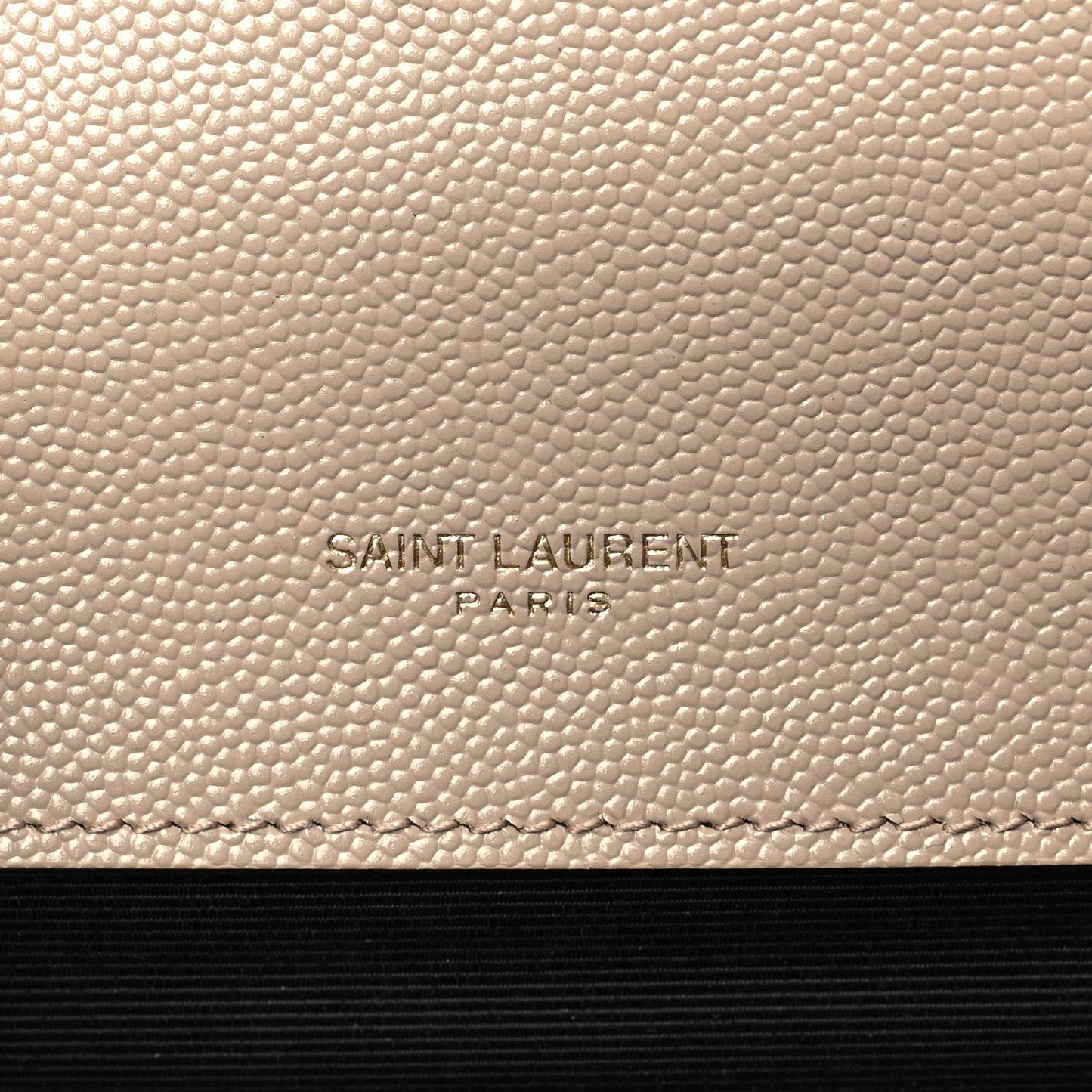 Grain De Poudre Textured Mixed Matelasse Triquilt Small Monogram Satchel Dark Beige