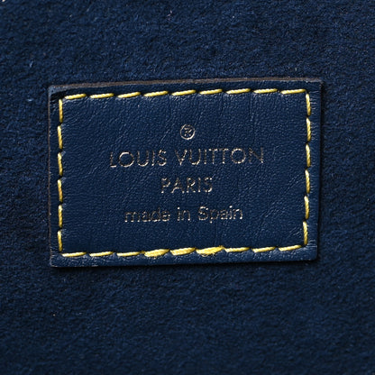 Louis Vuitton Epi Neverfull MM Denim Red 7 of 10