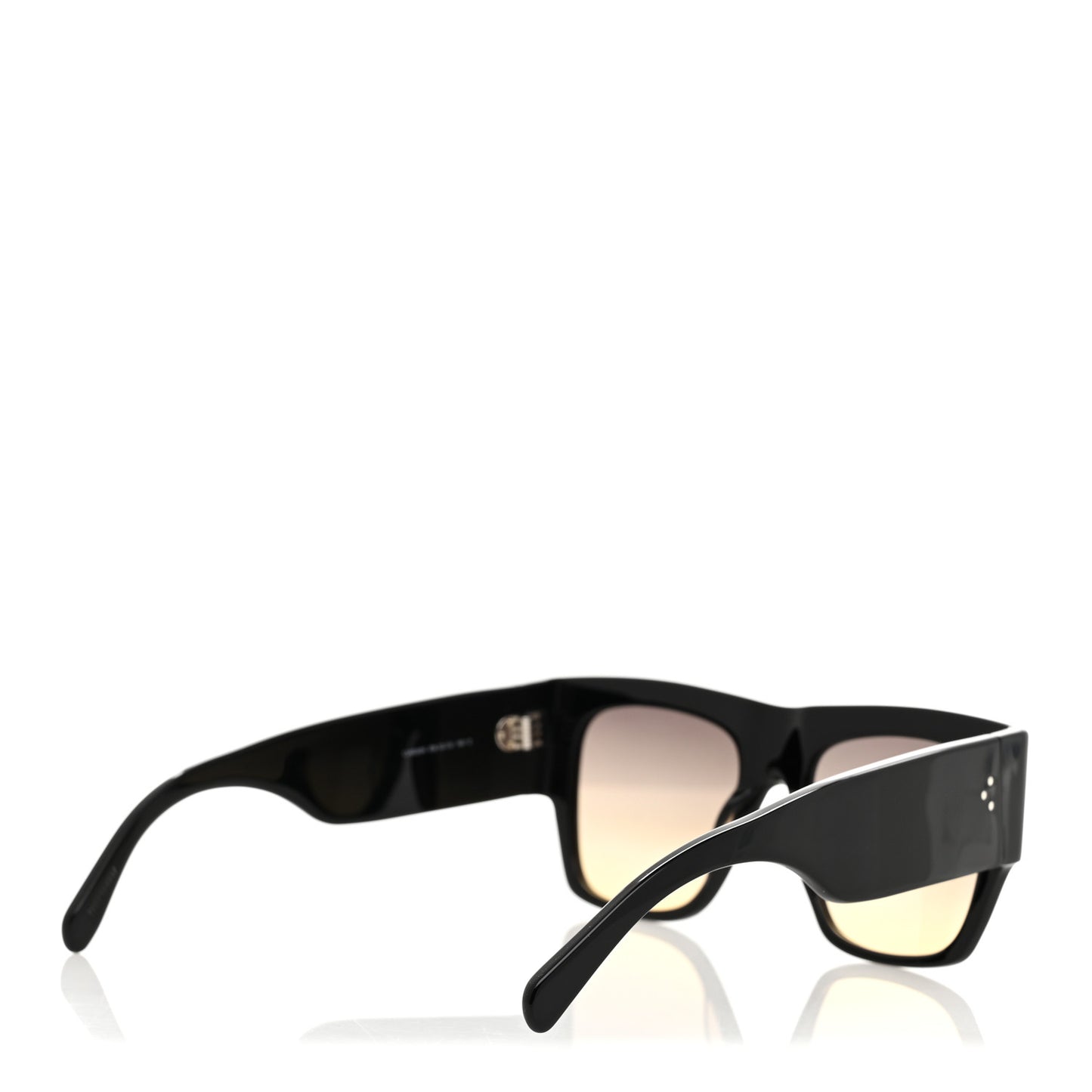 Acetate Rectangular Sunglasses CL4056IN Black