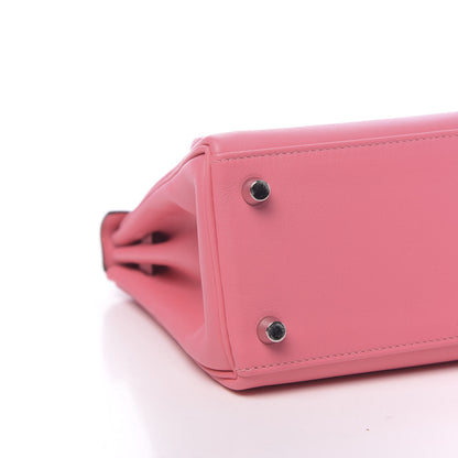 Hermes Swift Kelly Retourne 25 Rose Azalee 9 of 11
