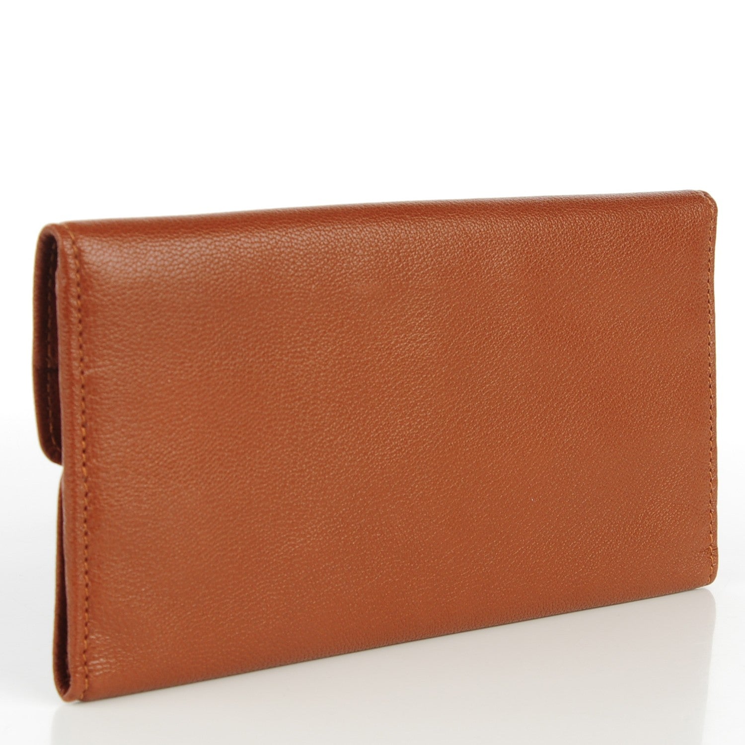 Louis Vuitton Calfskin Heritage Long Wallet Caramel 3 of 7