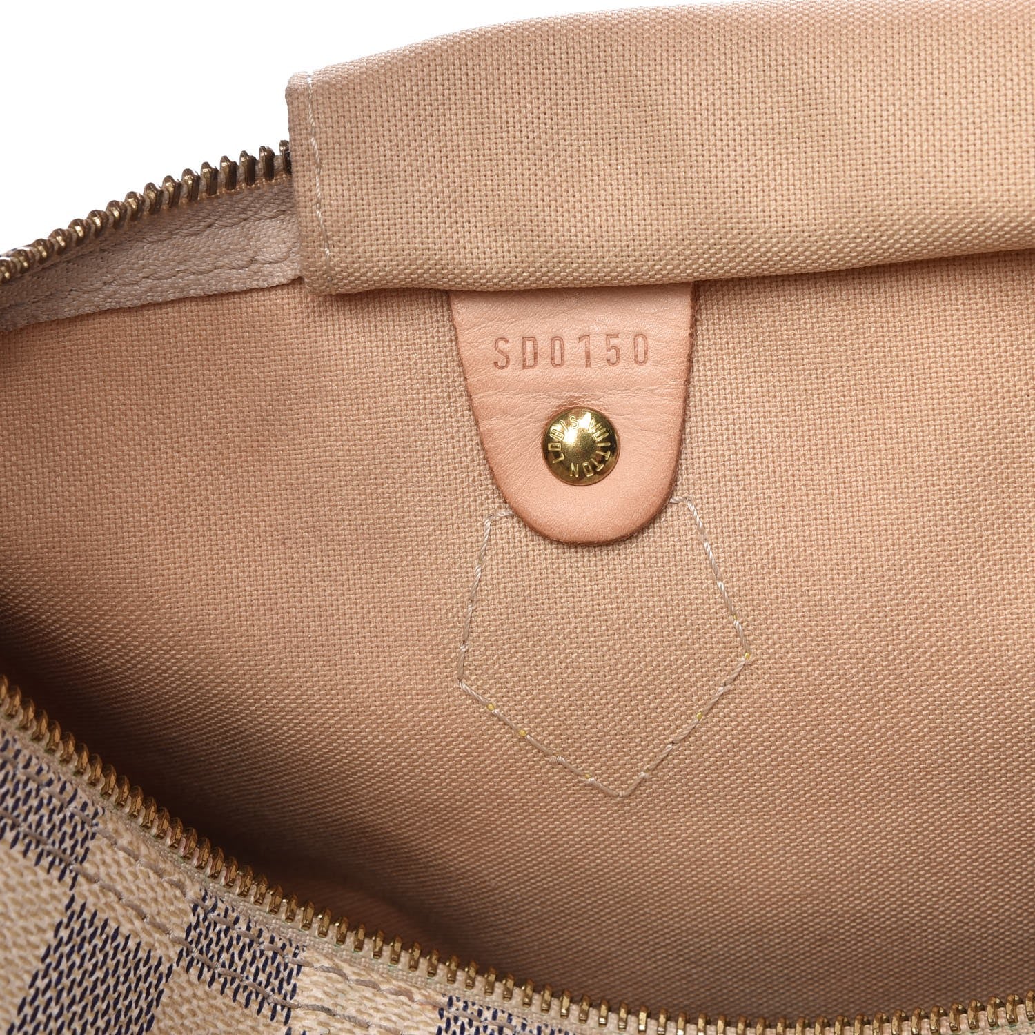 Louis Vuitton Damier Azur Speedy 35 7 of 21