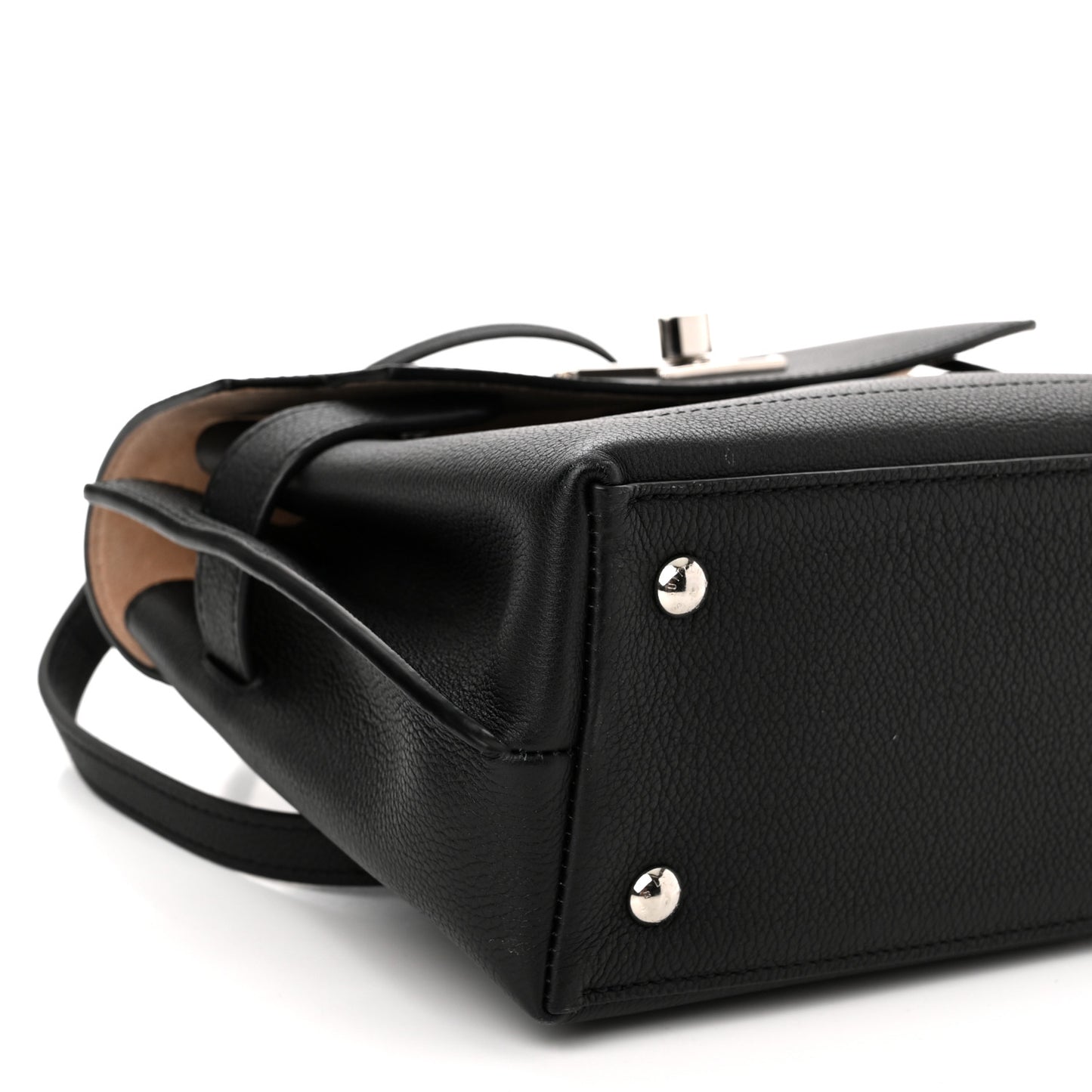 Calfskin Lockme Ever BB Black