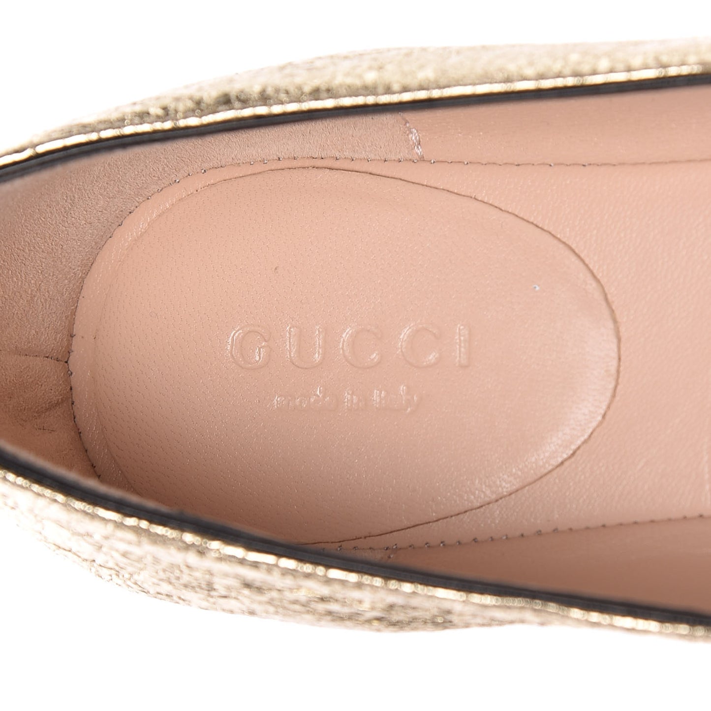 Galassia GG Marmont Fringe Flats 36 Platino