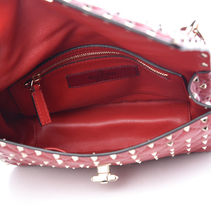 Valentino Garavani Nappa Medium Rockstud Spike Shoulder Bag Rosso Valentino 5 of 9