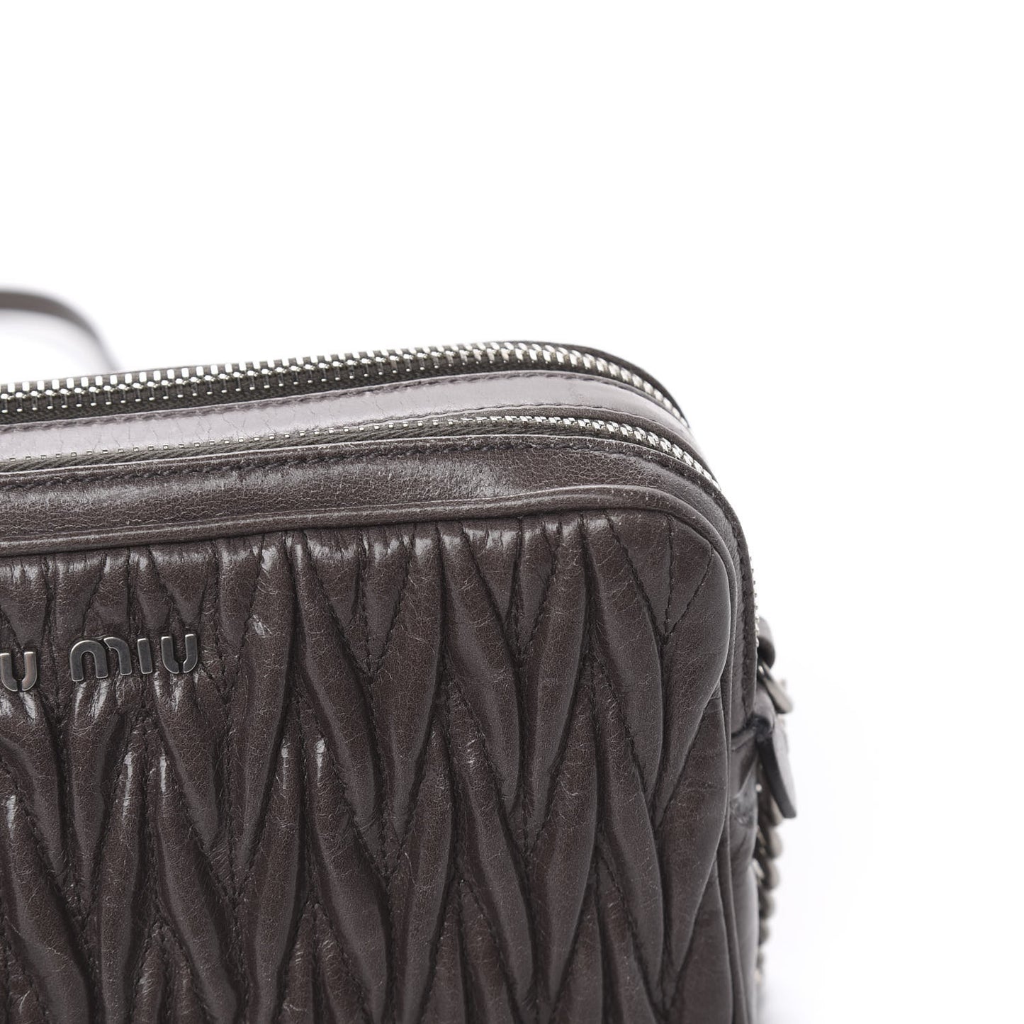 Matelasse Lux Camera Bag Fumo