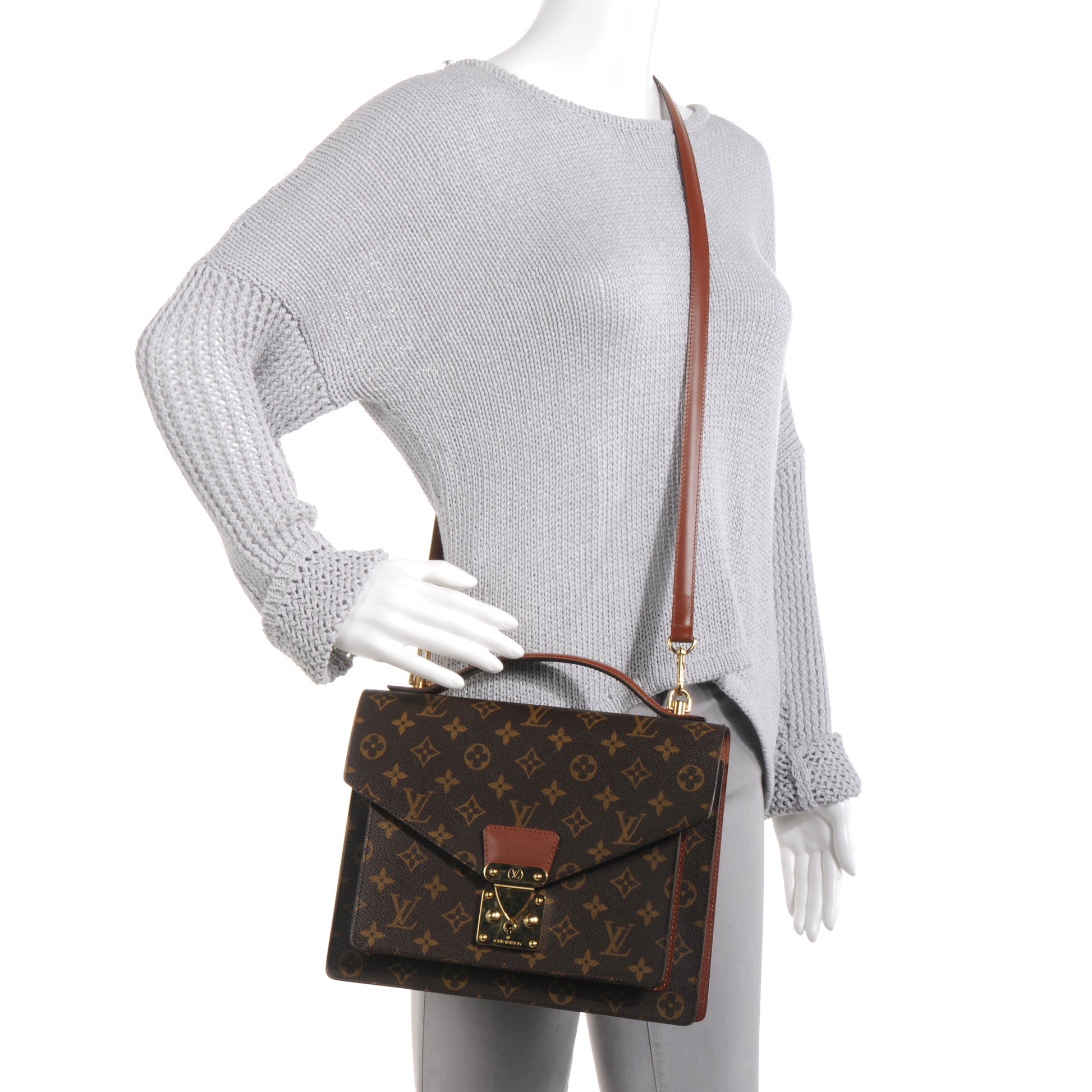 Louis Vuitton Monogram Monceau 28 2 of 9
