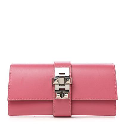 Hermes Tadelakt Medor 23 Clutch Rose Lipstick 1 of 6