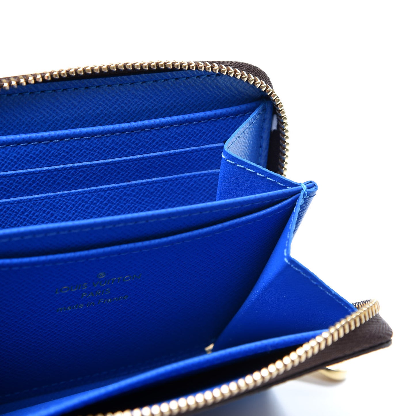 Damier Ebene 2019 Christmas Animation Zippy Coin Purse Blue