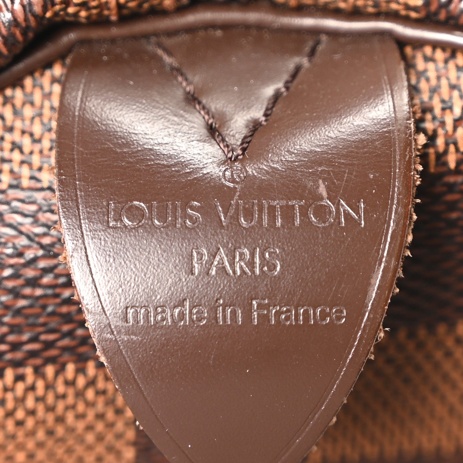 Louis Vuitton Damier Ebene Speedy 30 6 of 9