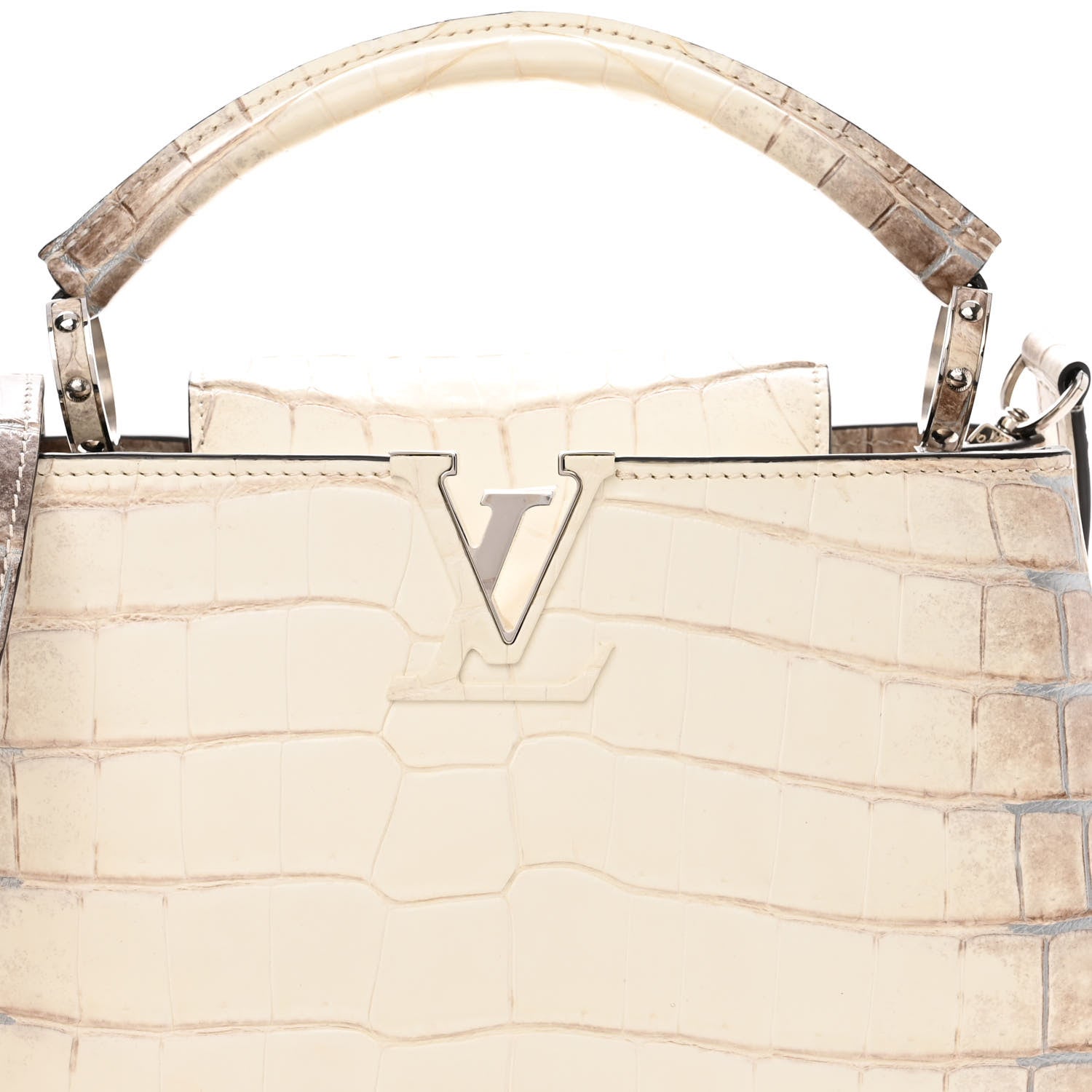Louis Vuitton Himalaya Crocodile BB Capucines 6 of 8