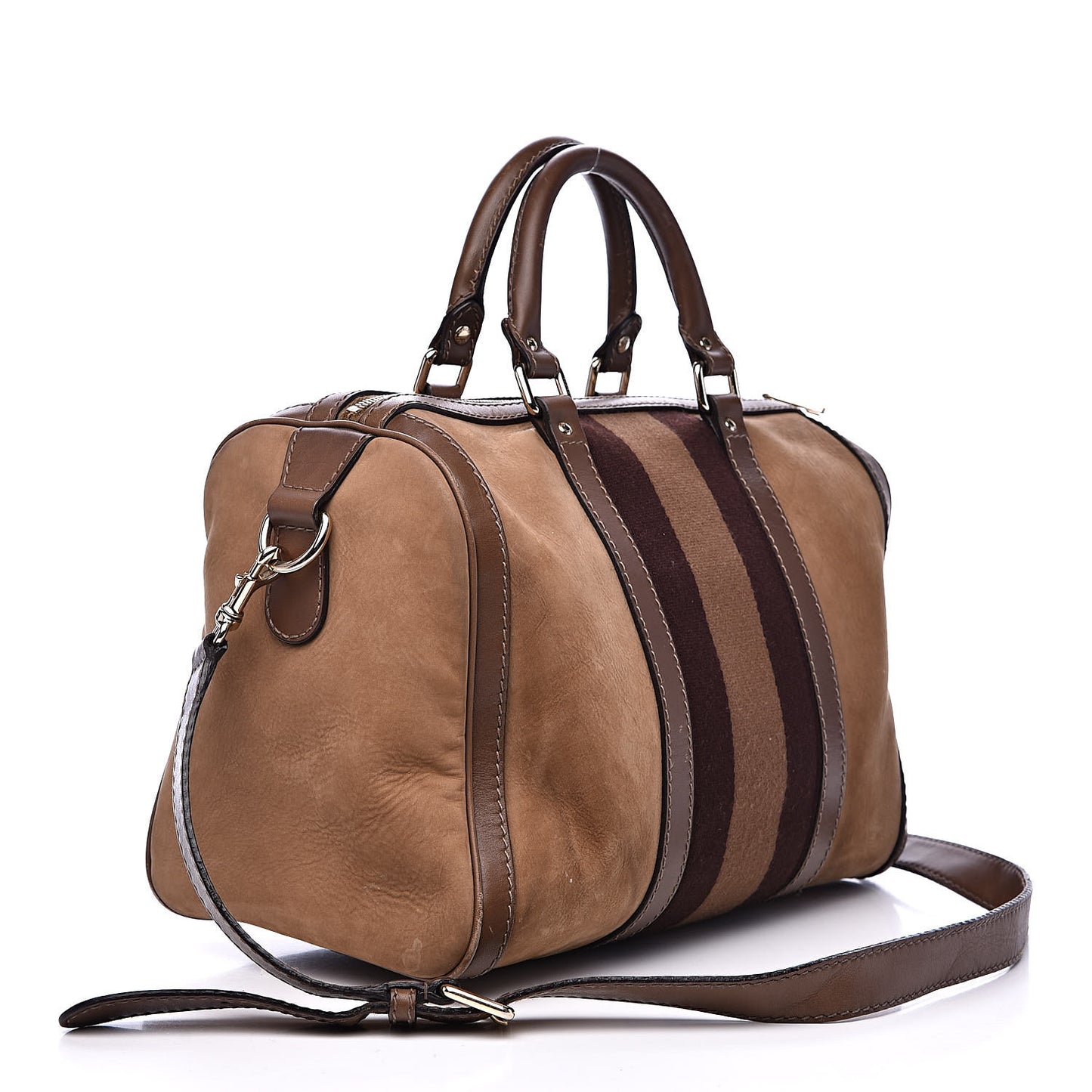 Suede Web Medium Boston Beige
