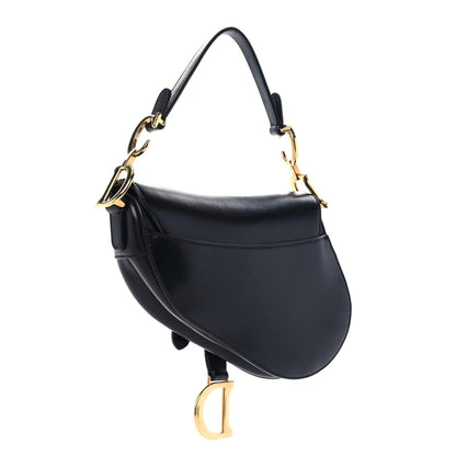 Christian Dior Calfskin Mini Saddle Bag Black 3 of 17