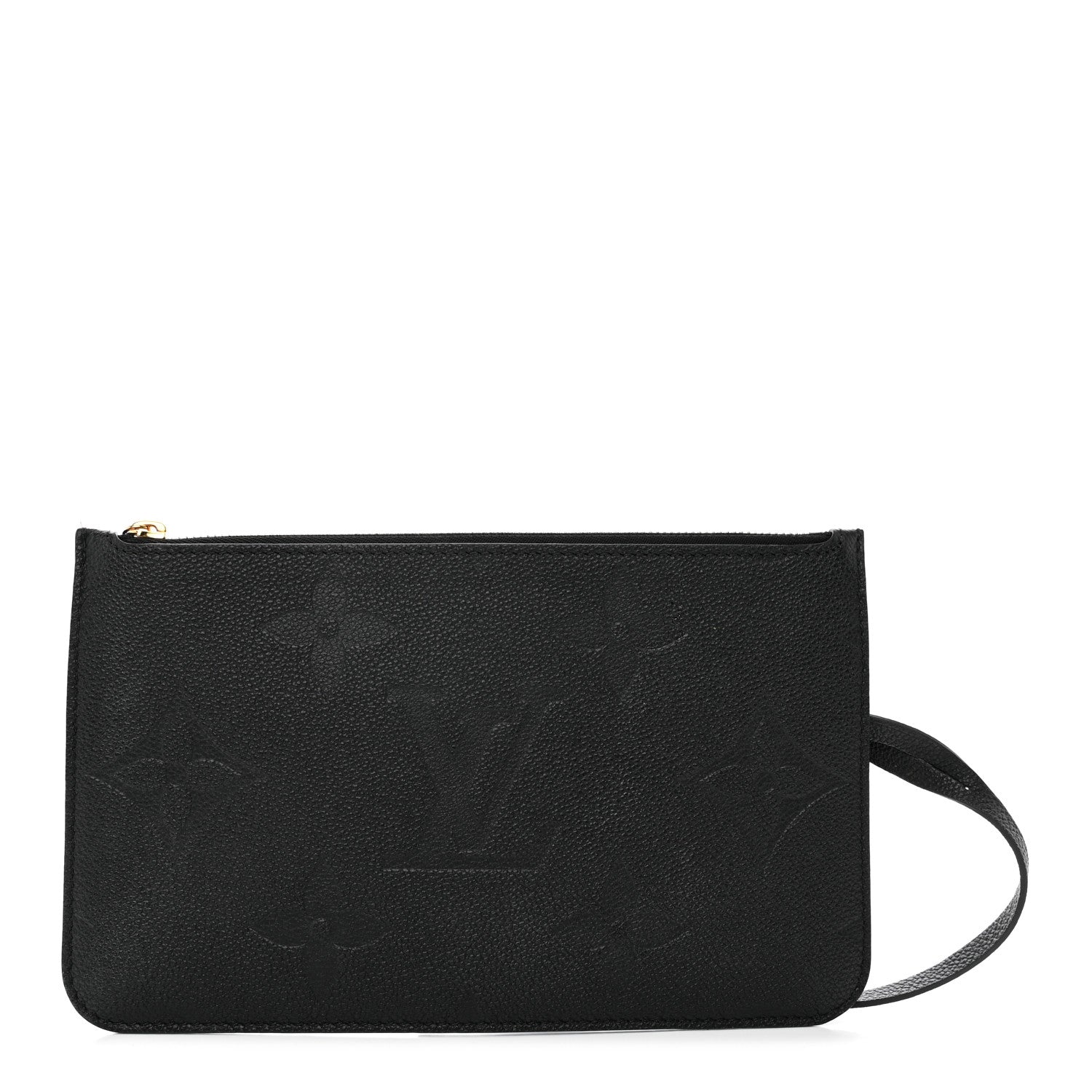 Louis Vuitton Empreinte Monogram Giant Neverfull MM Pochette Black 1 of 8