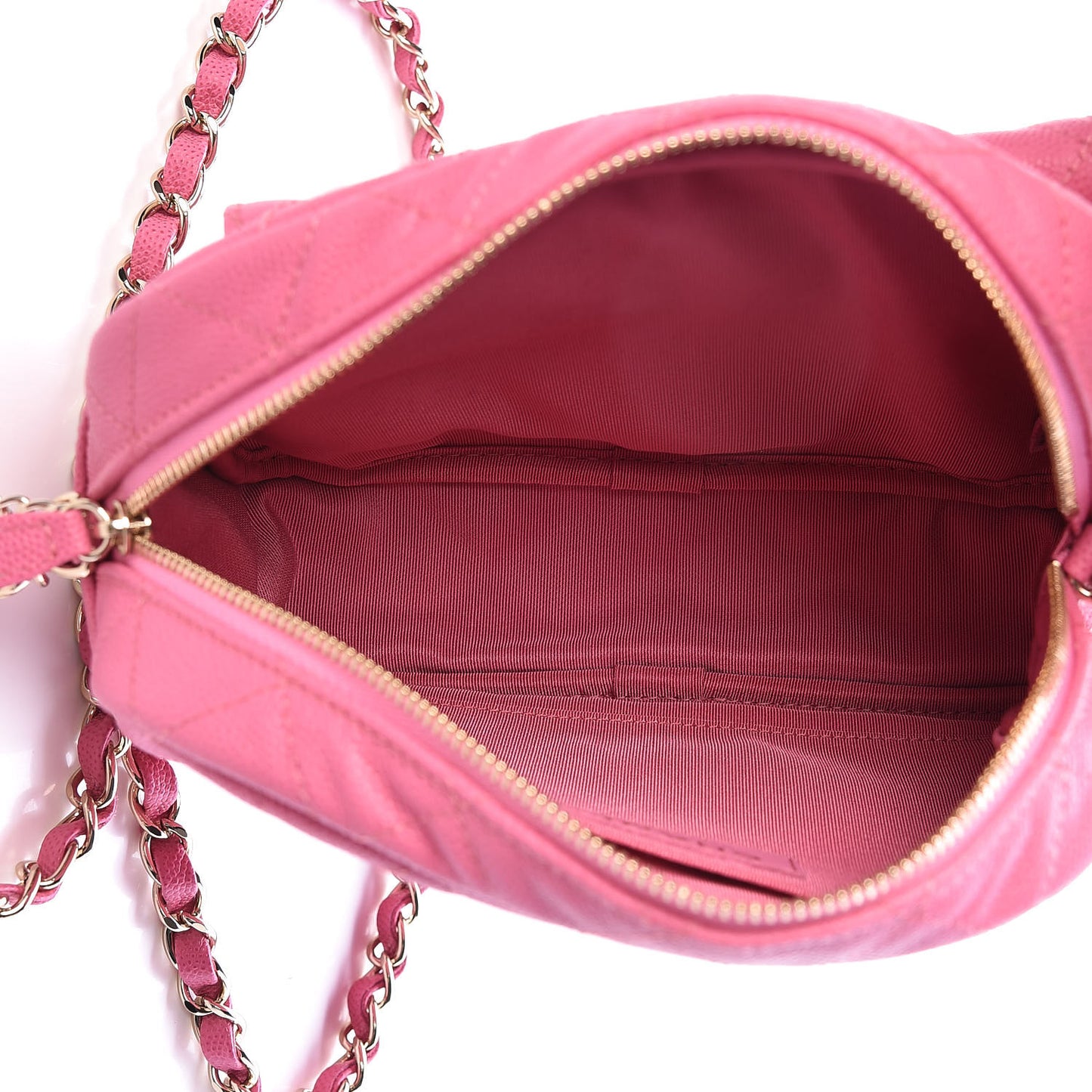 Caviar Quilted CC Day Camera Case Pink