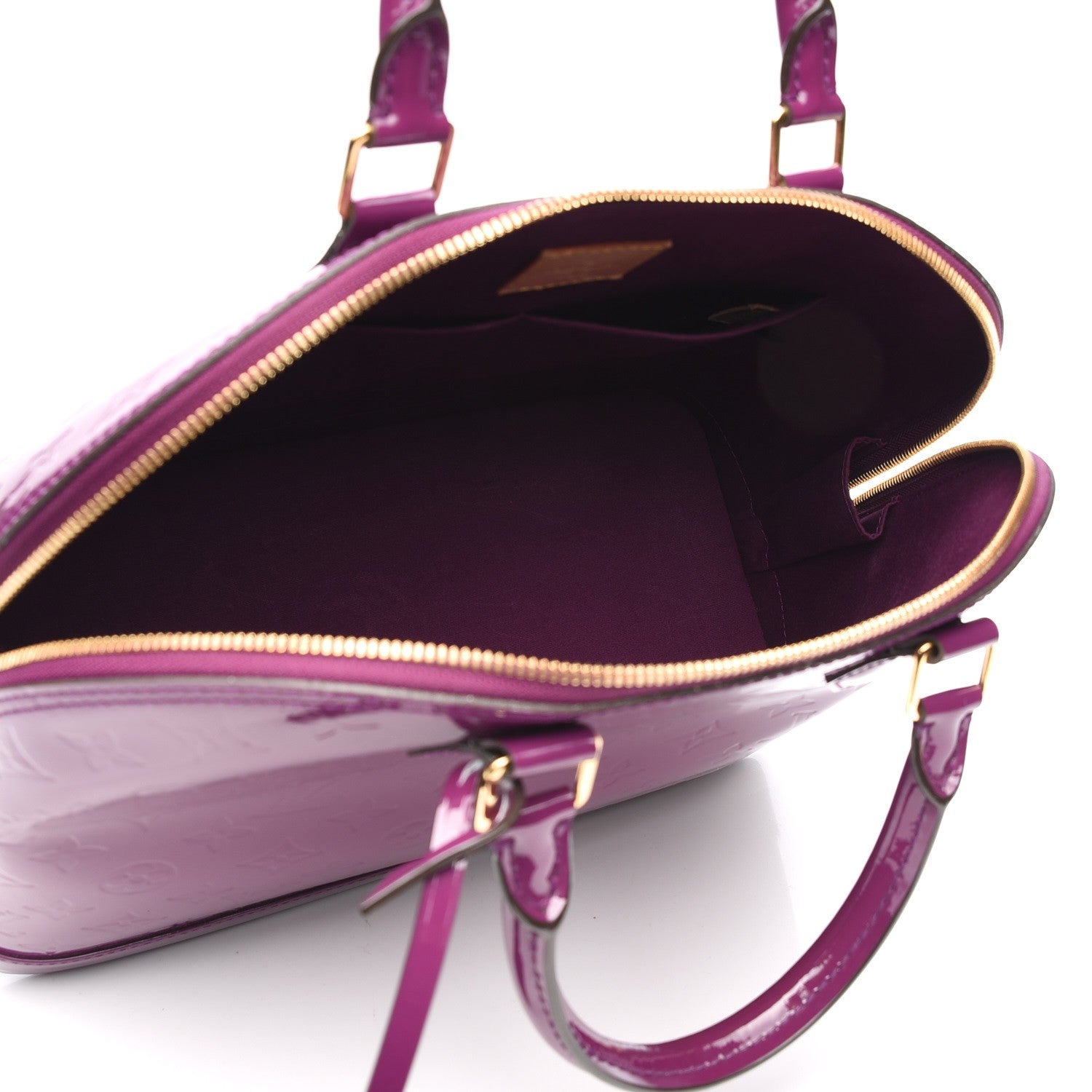 Louis Vuitton Vernis Alma MM Amethyste 5 of 8