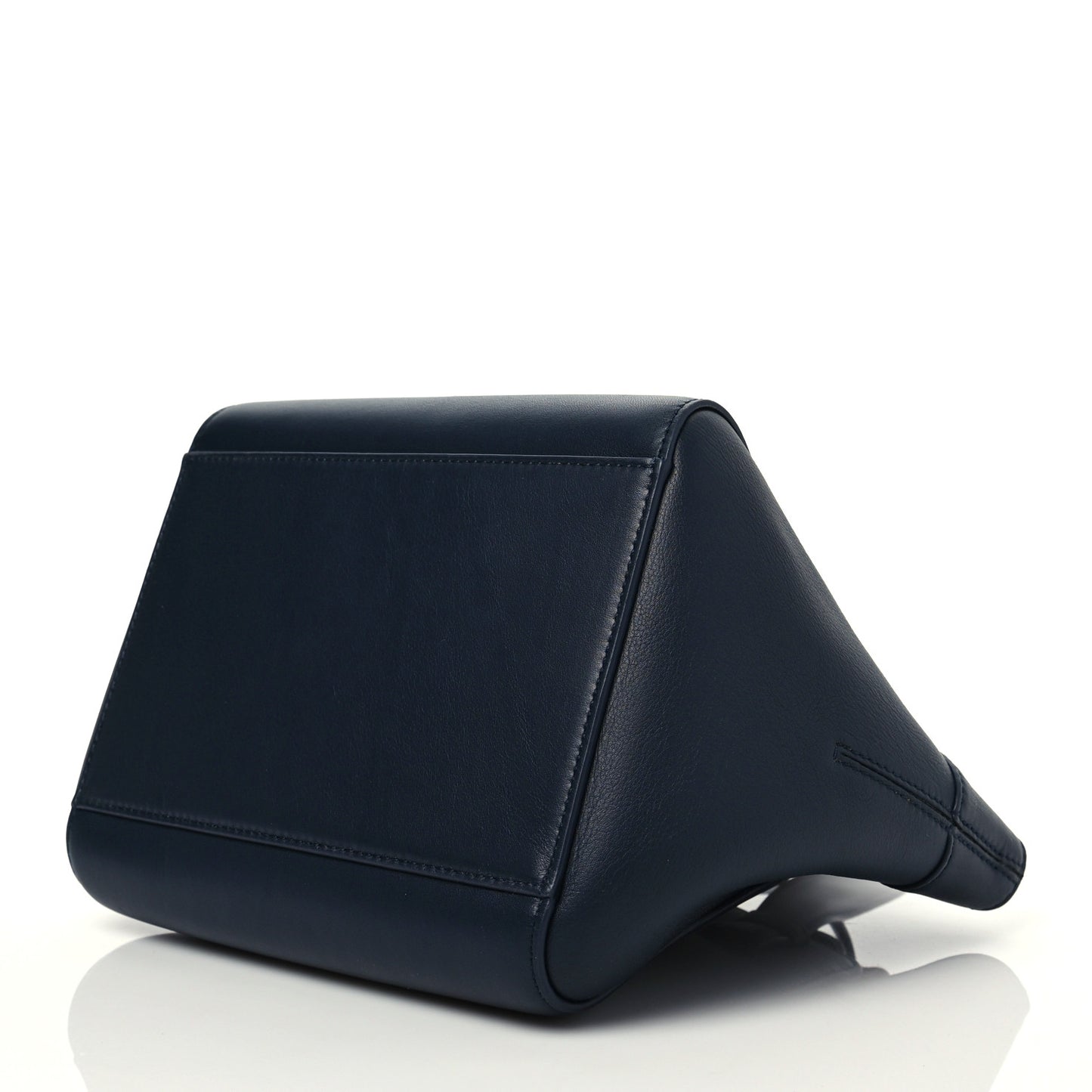 Calfskin Small Hammock Nugget Shoulder Bag Navy