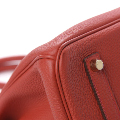 Hermes Togo Birkin 35 Geranium 9 of 13