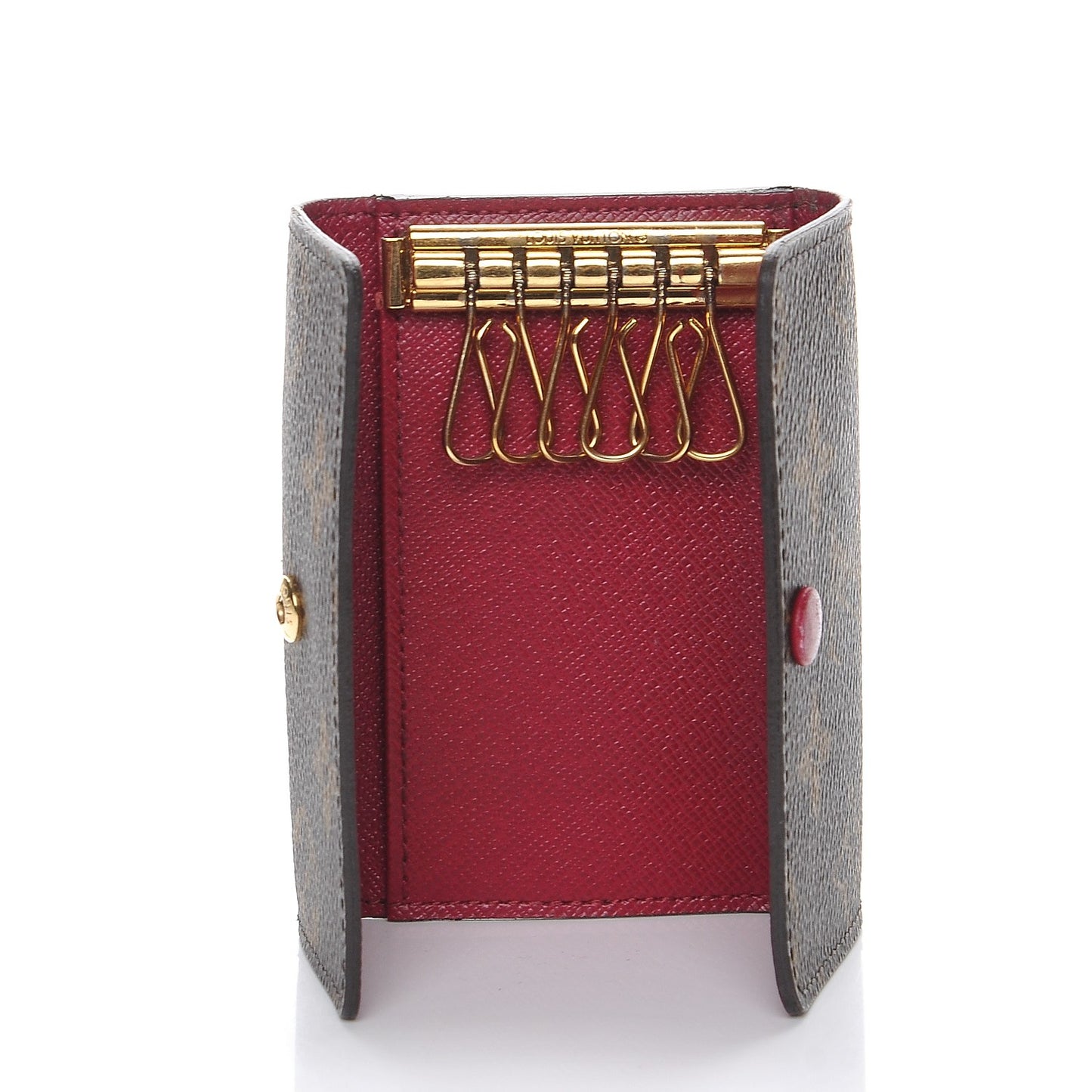 Monogram 6 Key Multicles Holder Fuchsia