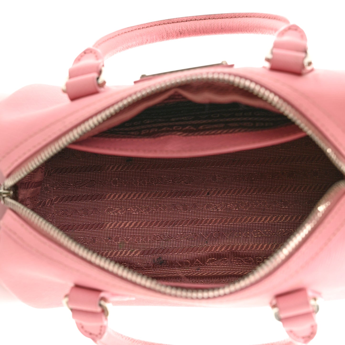 Saffiano Lux Top Handle Crossbody Bag Petalo