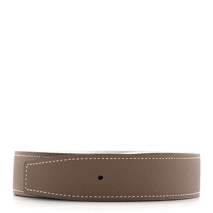 Hermes Epsom 32mm Belt Strap 95 38 Etoupe White 1 of 7