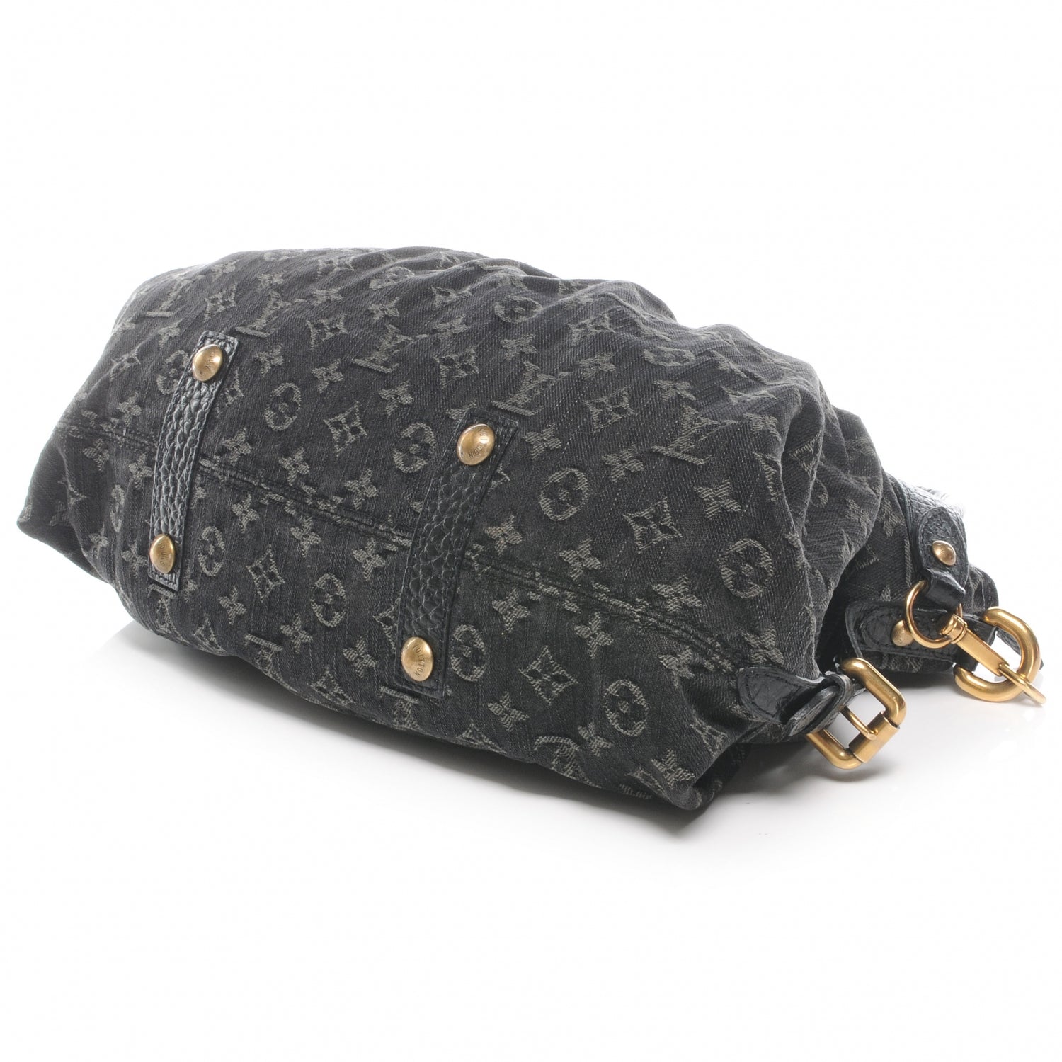 Louis Vuitton Denim Neo Cabby MM Black 4 of 7