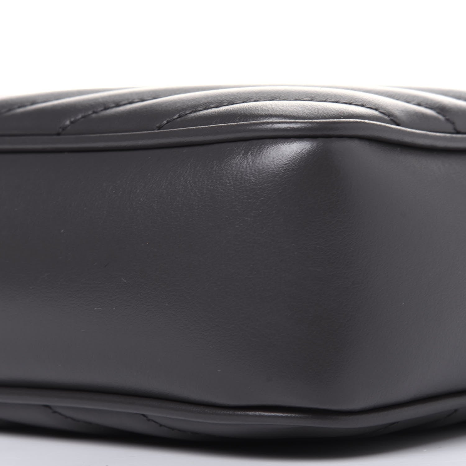 Saint Laurent Calfskin Matelasse Monogram Lou Camera Bag Asphalt 9 of 11