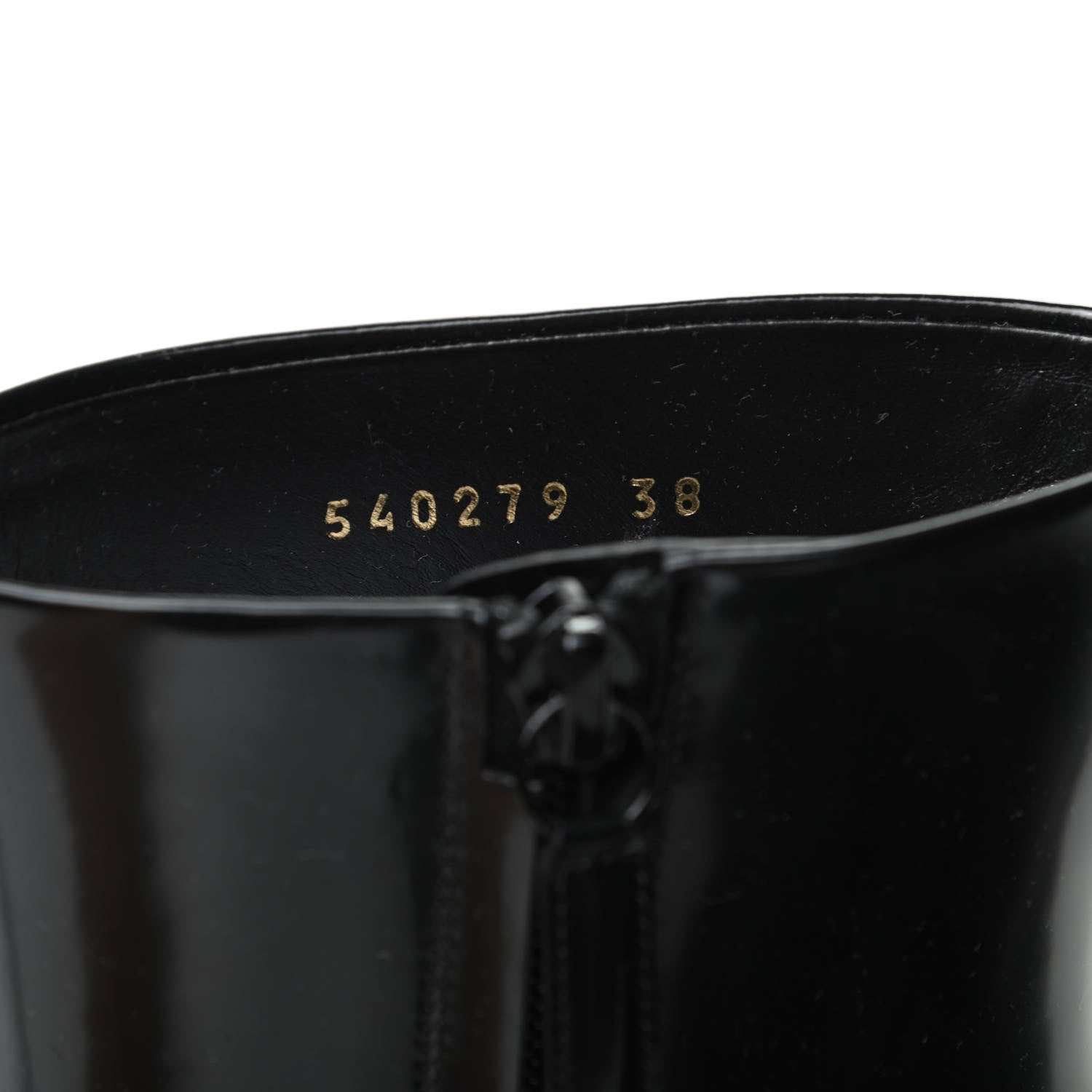 Balenciaga Brushed Calfskin Ankle Boots 38 Black 7 of 7