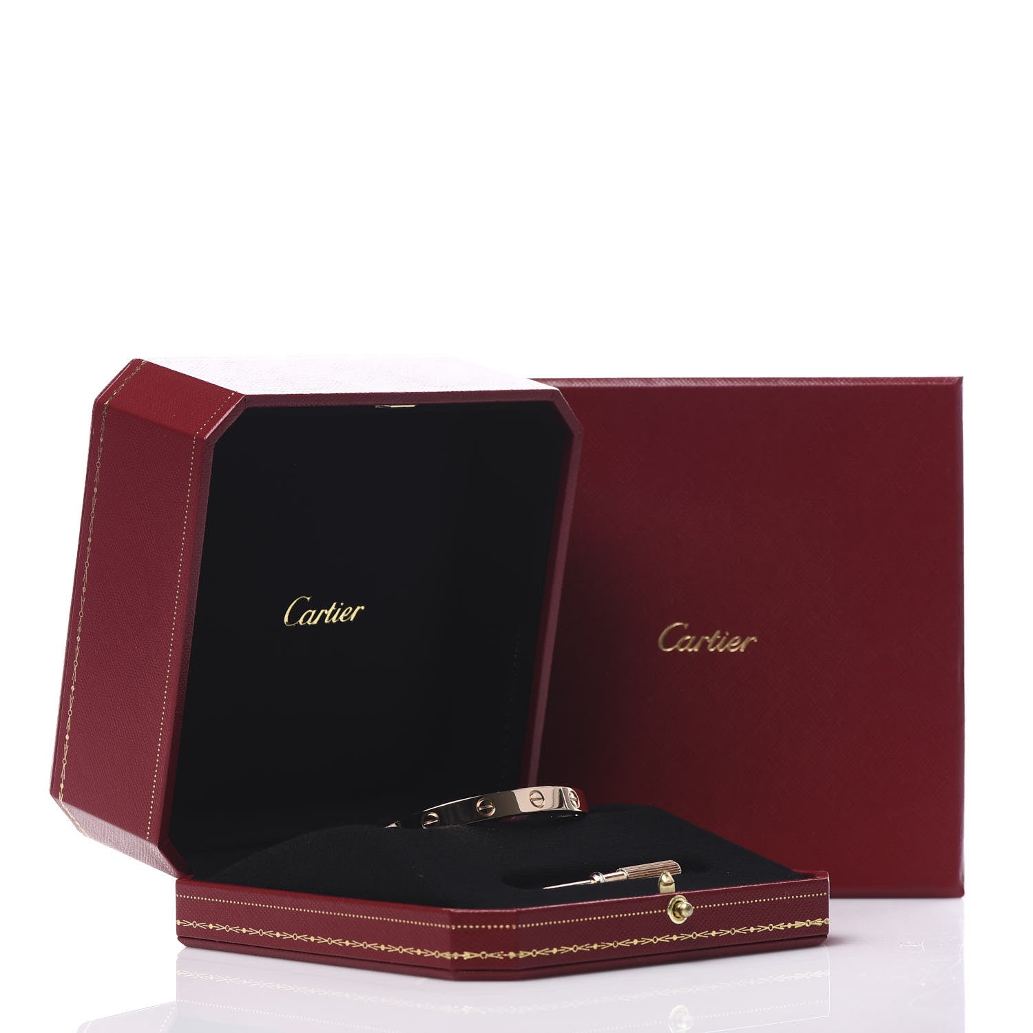 Cartier 18K Pink Gold LOVE Bracelet 16 7 of 7