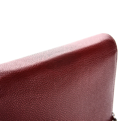 Chanel Caviar Timeless CC Wallet On Chain WOC Red 11 of 11