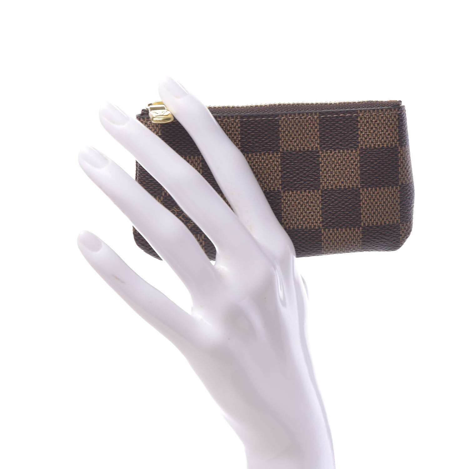 Louis Vuitton Damier Ebene Key Pouch 2 of 7