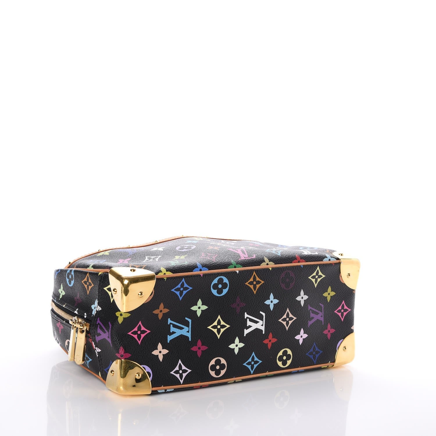 Louis Vuitton Monogram Multicolor Trouville Black 4 of 7