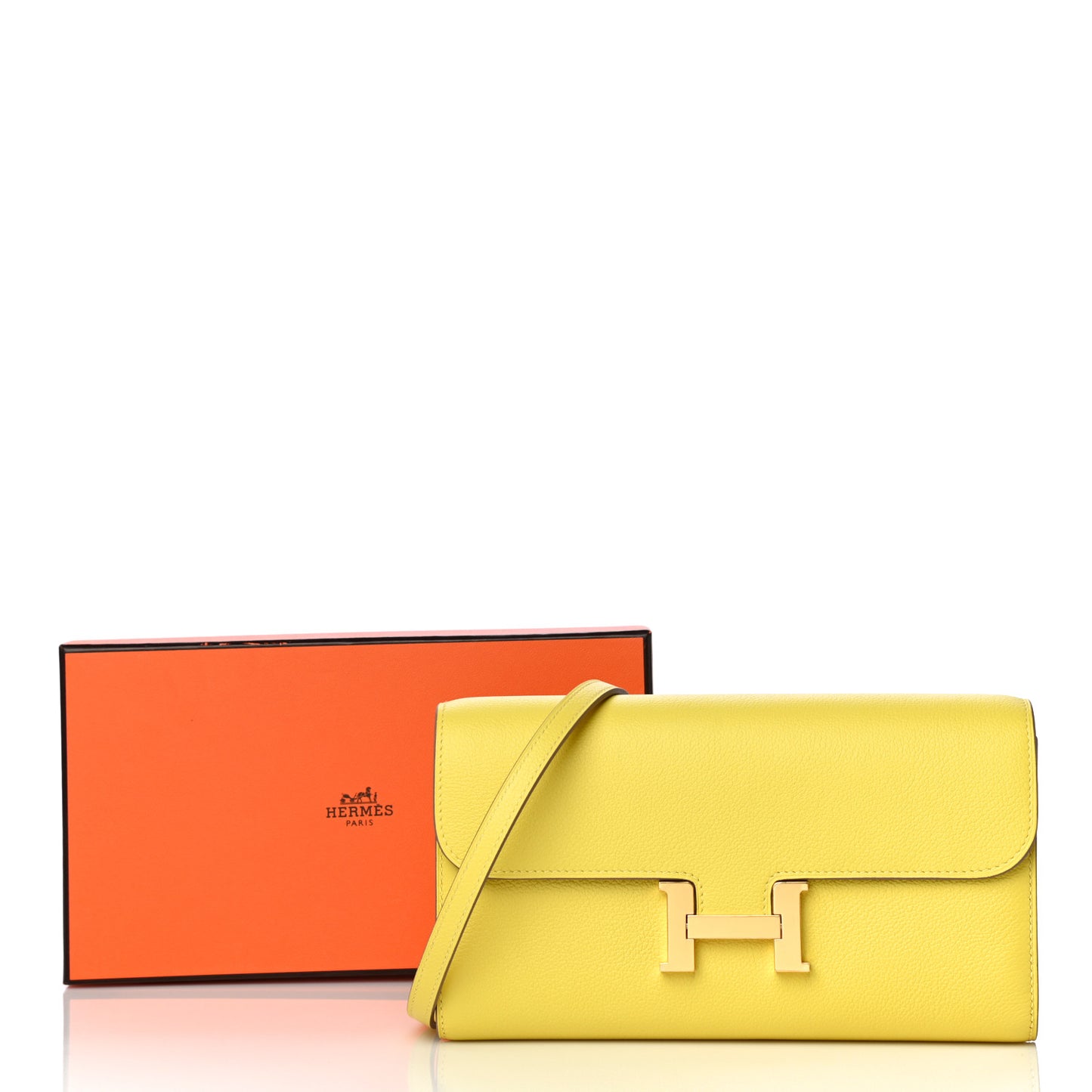 Evercolor Constance Wallet To Go Lime