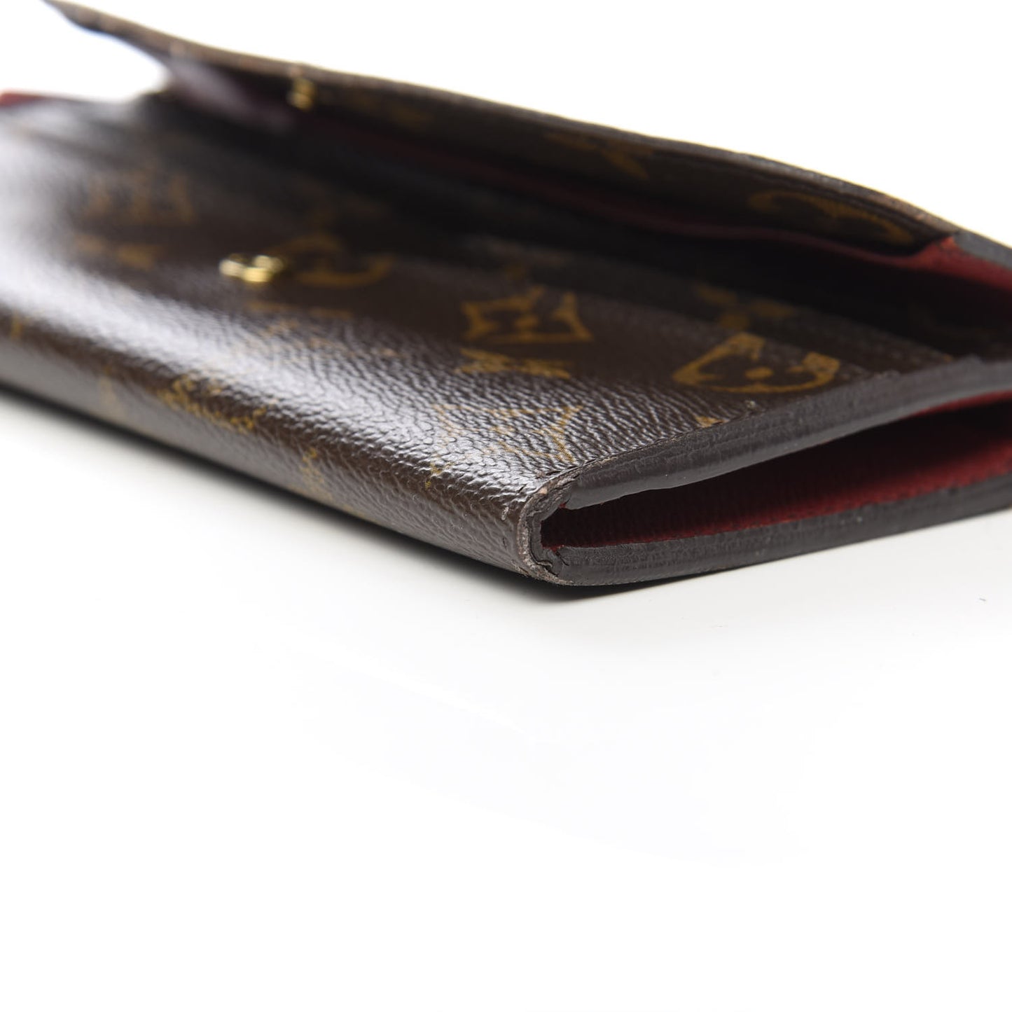 Monogram Emilie Wallet Red