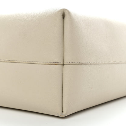 Saint Laurent Calfskin Large Shopping Tote Porcellana 17 of 19